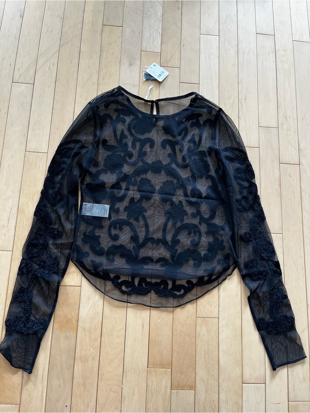 Free People Shine Through Long-Sleeve Top - Picture 12 of 15